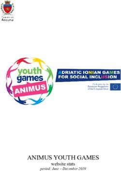 ANIMUS YOUTH GAMES website stats - period: June - December 2019
