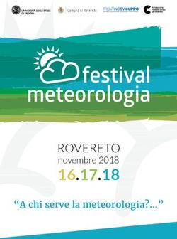 16.17.18 ROVERETO novembre 2018 - "A chi serve la meteorologia - University of Trento
