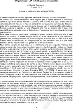 Chi garantisce i LEA nelle Regioni commissariate?