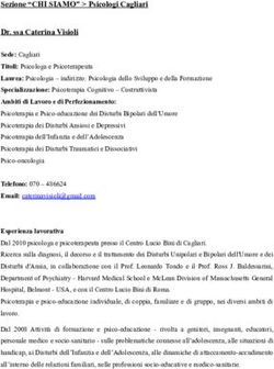 Sezione "CHI SIAMO" Psicologi Cagliari Dr. ssa Caterina Visioli