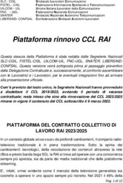 Piattaforma rinnovo CCL RAI - FISTel Veneto