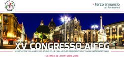 XV CONGRESSO AIFEG - terzo annuncio call for abstract