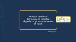 Analisi e tendenze dell'opinione pubblica digitale sul gioco automatico in Italia - FEBBRAIO 2020