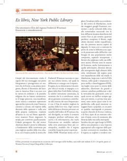 Ex libris, New York Public Library - LA BIBLIOTECA NEL CINEMA - Insula europea