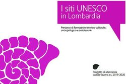 I siti UNESCO in Lombardia - Progetto di alternanza scuola-lavoro a.s. 2019-2020 - Università Cattolica
