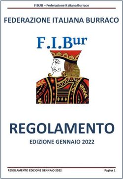 REGOLAMENTO - FEDERAZIONE ITALIANA BURRACO - EDIZIONE GENNAIO 2022