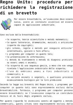 Regno Unito: procedura per richiedere la registrazione di un brevetto - Alicicco Studio Legale
