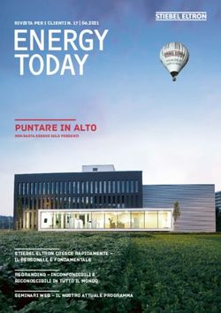 Puntare in alto - RIVISTA PER I CLIENTI N. 17 | 06.2021 - STIEBEL ELTRON cresce rapidamente - il personale &egrave; fondamentale