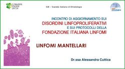 LINFOMI MANTELLARI DISORDINI LINFOPROLIFERATIVI - INCONTRO DI AGGIORNAMENTO SUI - COMUNICARE ...