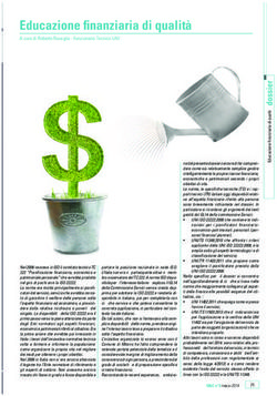 Educazione finanziaria di qualità