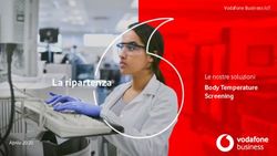 La ripartenza Body Temperature Screening - Le nostre soluzioni
