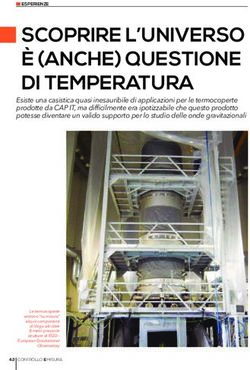 SCOPRIRE L'UNIVERSO &Egrave; (ANCHE) QUESTIONE DI TEMPERATURA - CAP IT Srl