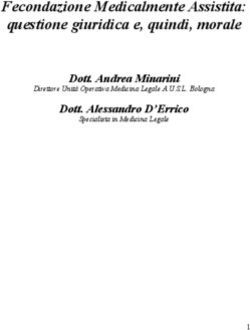 Fecondazione Medicalmente Assistita: questione giuridica e, quindi, morale - Dott. Andrea Minarini Dott. Alessandro D'Errico