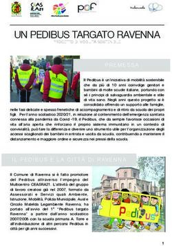 UN PEDIBUS TARGATO RAVENNA