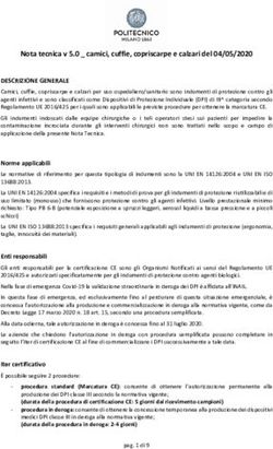 Nota tecnica v 5.0 _ camici, cuffie, copriscarpe e calzari del 04/05/2020