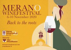 MERANO WINEFESTIVAL Back to the roots - Merano's Wine Festival