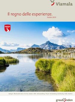 Il regno delle esperienze - Estate 2019
