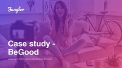 CASE STUDY - BEGOOD CAMPAGNA DI INFLUENCER MARKETING PER BEGOOD - JUNGLER