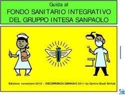 FONDO SANITARIO INTEGRATIVO DEL GRUPPO INTESA SANPAOLO - Guida al - Edizione novembre 2010 - DECORRENZA GENNAIO 2011 by Centro Studi Sinfub