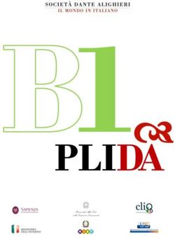 PLIDA B1 - Quaderno delle specifiche - Pag. 1 di 68