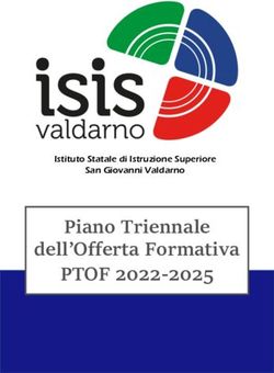 Piano Triennale dell'Offerta Formativa - PTOF 2022-2025 Istituto Statale di Istruzione Superiore San Giovanni Valdarno - ISIS ...