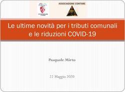 Le ultime novit&agrave; per i tributi comunali e le riduzioni COVID-19 - Pasquale Mirto 22 Maggio 2020 - Citt&agrave; Metropolitana di Firenze