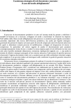 Coesistenza strategica di reti decentrate e mercato