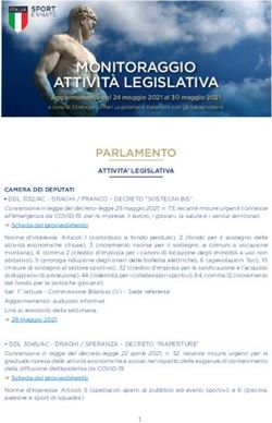 MONITORAGGIO ATTIVIT&agrave; LEGISLATIVA