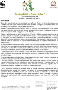 Sostenibilità e Green Jobs