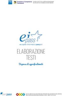 ELABORAZIONE TESTI Dispensa di approfondimento - icomenius
