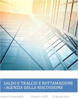 SALDO E TRALCIO E ROTTAMAZIONE -AGENZIA DELLA RISCOSSIONE - Settore:Commercialisti Circolarin.01/19 21gennaio2019 - Professionisti Riuniti Rimini