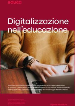 Digitalizzazione nell'educazione