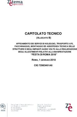 CAPITOLATO TECNICO - Zètema