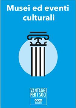 Musei ed eventi culturali - Coop Alleanza 3.0