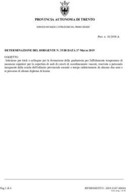 PROVINCIA AUTONOMA DI TRENTO - Vivoscuola