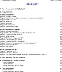 ALLEGATI - istituto comprensivo maria montessori