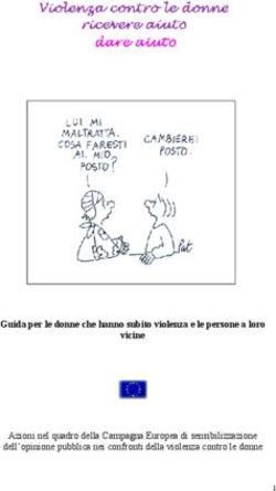 Guida per le donne che hanno subito violenza e le persone a loro vicine - Azioni nel quadro della Campagna Europea di sensibilizzazione dell ...