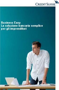 Business Easy La soluzione bancaria semplice per gli imprenditori - Credit Suisse