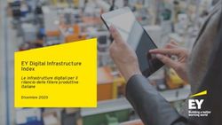 EY Digital Infrastructure Index - Le infrastrutture digitali per il rilancio delle filiere produttive italiane