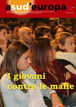 I giovani contro le mafie - Settimanale di politica, cultura ed economia realizzato dal Centro di Studi e iniziative culturali "Pio La Torre" ...