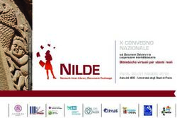 X CONVEGNO NAZIONALE - X Convegno Nilde 2019