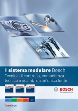 Il sistema modulare Bosch - Tecnica di controllo, competenza tecnica e ricambi da un'unica fonte