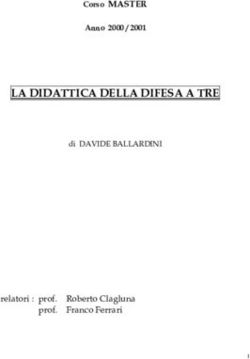 LA DIDATTICA DELLA DIFESA A TRE - relatori : prof. Roberto Clagluna prof. Franco Ferrari - FIGC