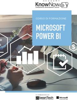 MICROSOFT POWER BI CORSO DI FORMAZIONE - beanTech