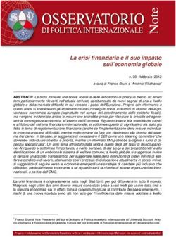 La crisi finanziaria e il suo impatto sull'economia globale