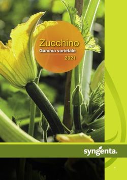 Zucchino Gamma varietale 2021 - Syngenta Italia
