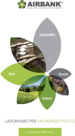 Lavoriamo per un mondo pulito - Responsabilità Salute - Airbank