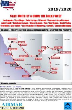 2019/2020 Benvenuto in Airmar Viaggi!