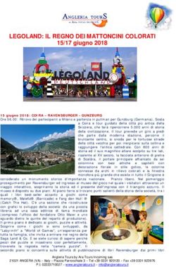 LEGOLAND: IL REGNO DEI MATTONCINI COLORATI - 15/17 giugno 2018 - Angleria Tours