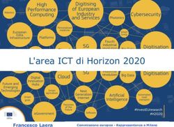 L'area ICT di Horizon 2020 - Francesco Laera - Confcommercio Milano